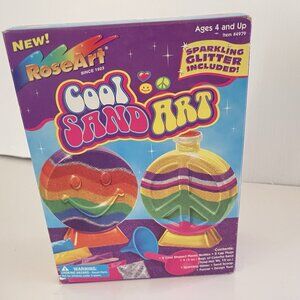 RoseArt Cool Sand Art Kit Sparkling Glitter Included Vintage
